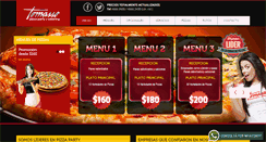 Desktop Screenshot of pizzaparty-tomasso.com.ar